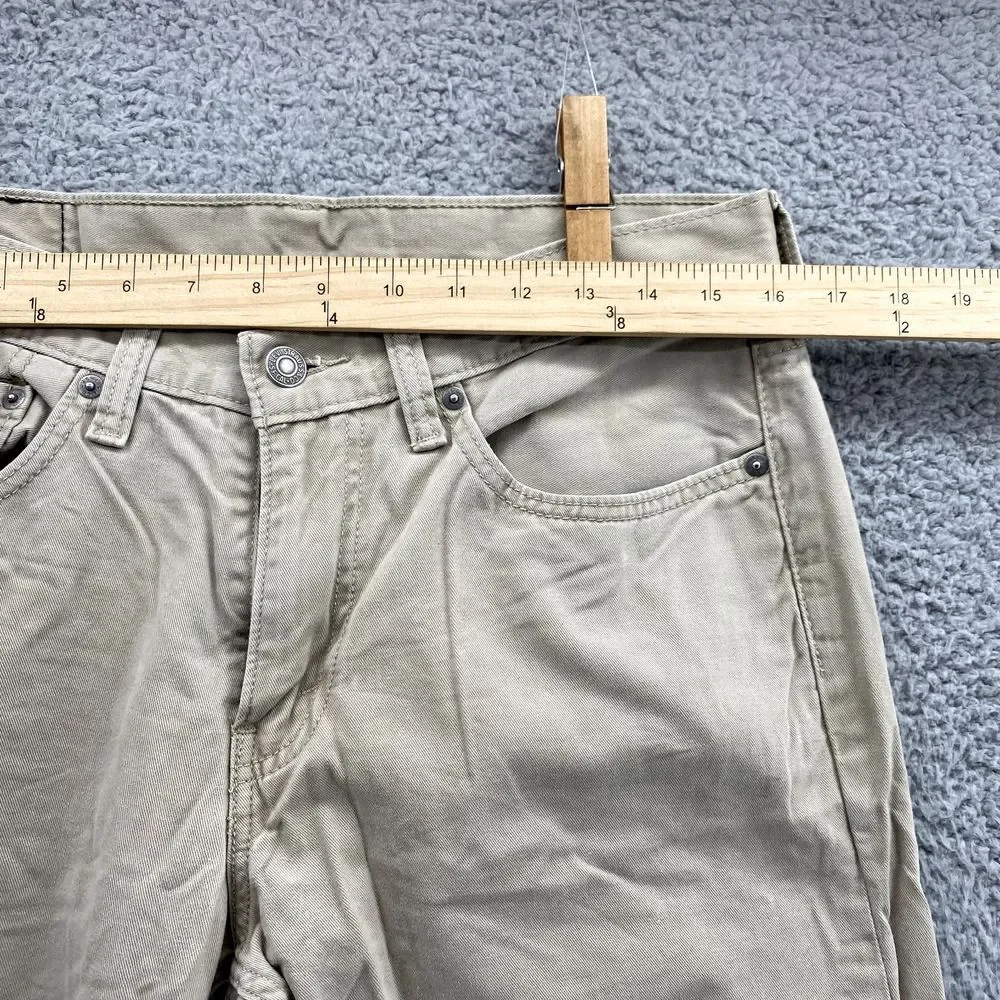 Levi's 514 Jeans Men 32X32* Beige Khaki Straight 90's Clasic Academia Streetwear
